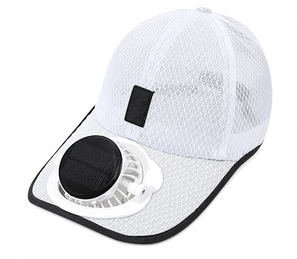 Șapcă cu Ventilator Solar - Reîncărcabil USB