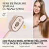 Perie 3-în-1 cu Spray pentru Ulei Esențial și Masaj al Scalpului