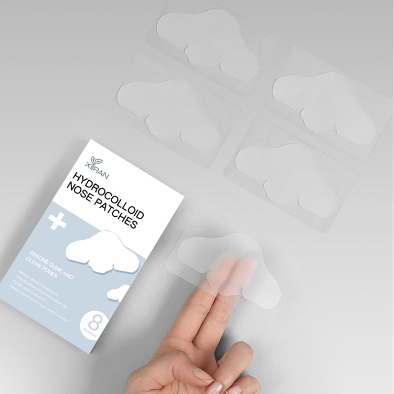 Benzi Purificatoare pentru Nas și Sebum-Control cu Tehnologie Hydrocolloid (set de 8 bucati)
